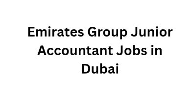 Emirates Group Junior Accountant Jobs in Dubai