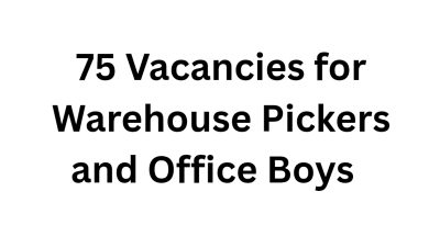 75 Vacancies for Warehouse Pickers and Office Boys