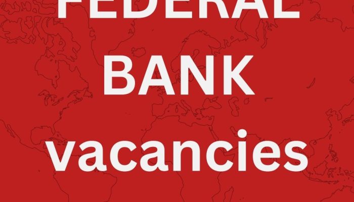 Federal Bank vacancies