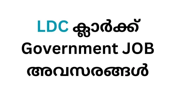 LDC Clerk Job Vacancy