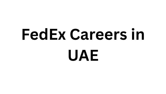 FedEx Careers in UAE