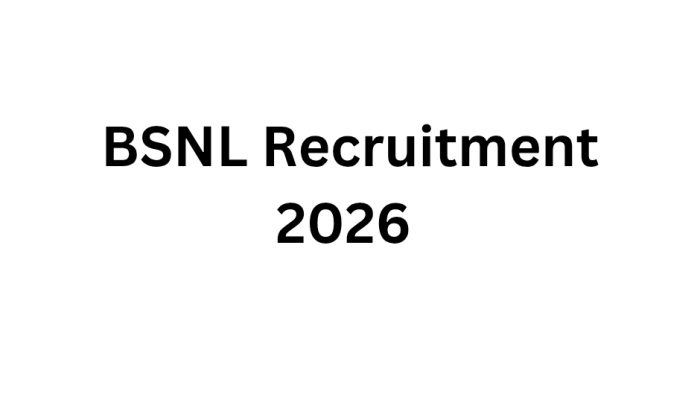 BSNL Recruitment 2026