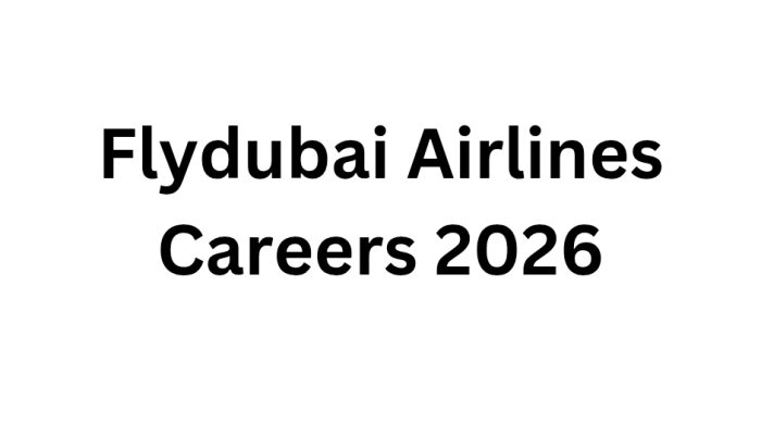 Flydubai Airlines Careers 2026