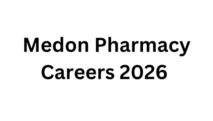 Medon Pharmacy Careers 2026