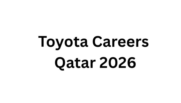 Toyota Careers Qatar 2026