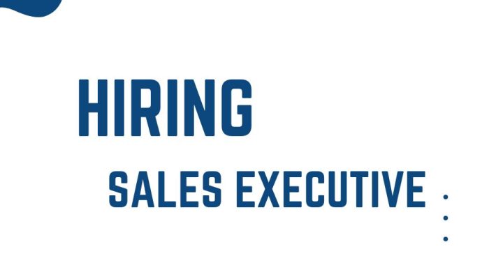 sales Executive Vacancy