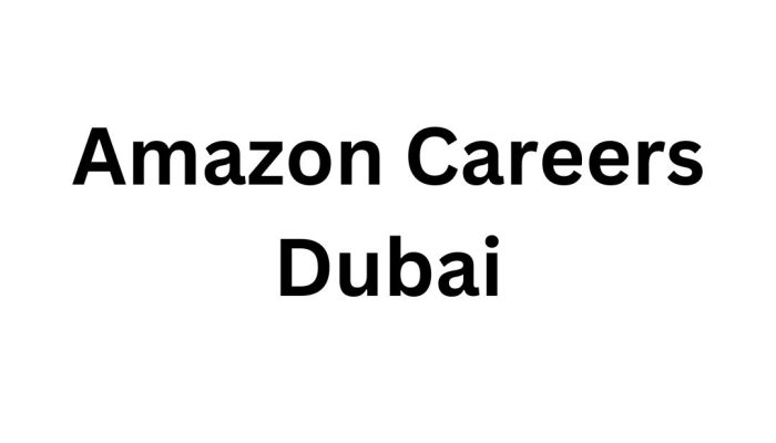 amazon dubai careers