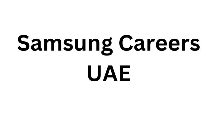Samsung Careers UAE