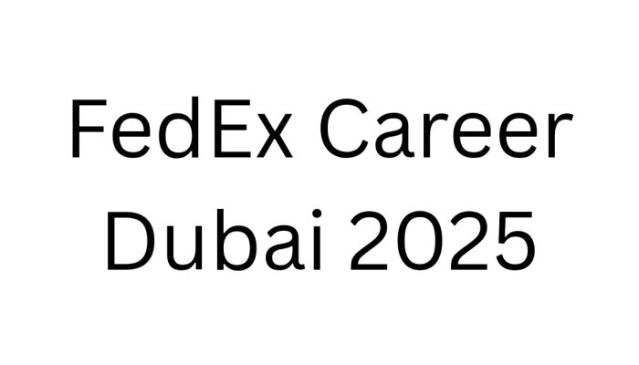 FedEx Careers 2025