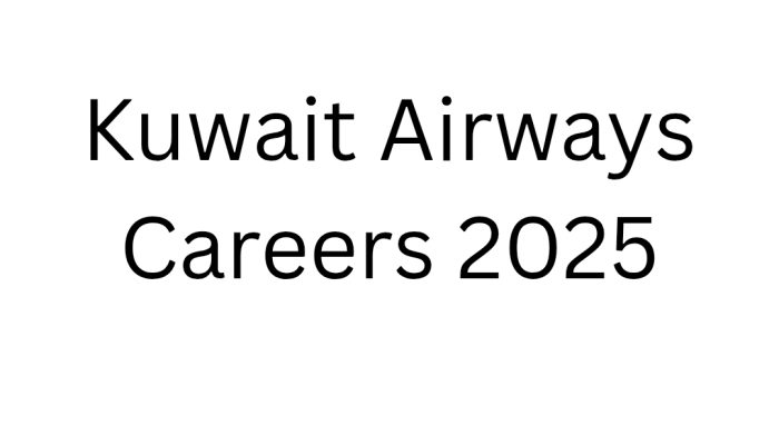 Kuwait Airways Careers 2025