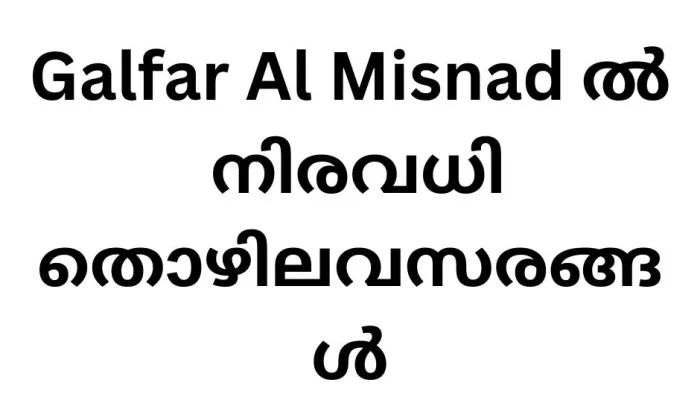 Job Vacancies in Qatar: Opportunities at Galfar Al Misnad