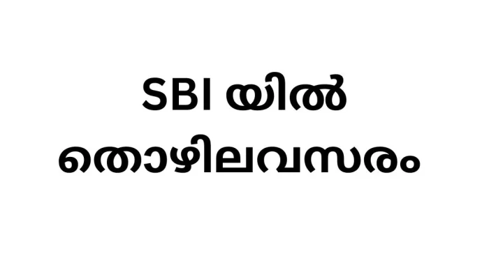 Job Vacancy in SBI | Direct Sales Executive Opportunity in Kerala - Apply Now